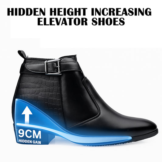 Men’s 3.5 Inch Taller Elevator Boots