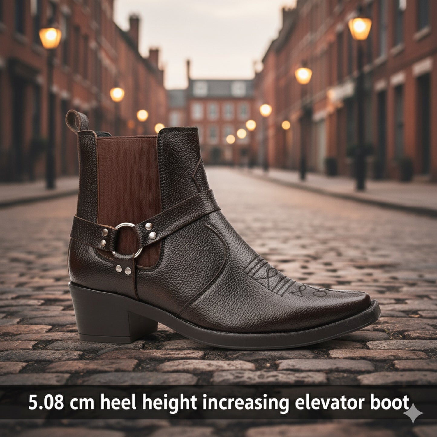 Bxxy Men’s 2 Inch Height Increasing Boots