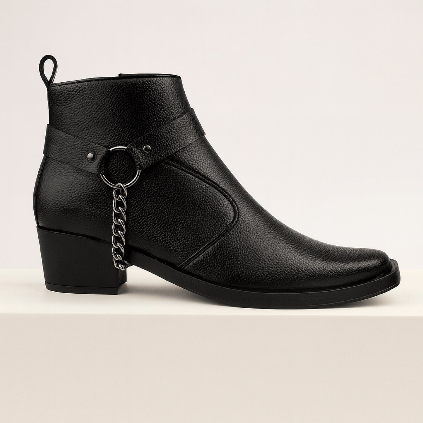 Stylish 2 Inches Heel Height Elevator Boots for Extra Confidence