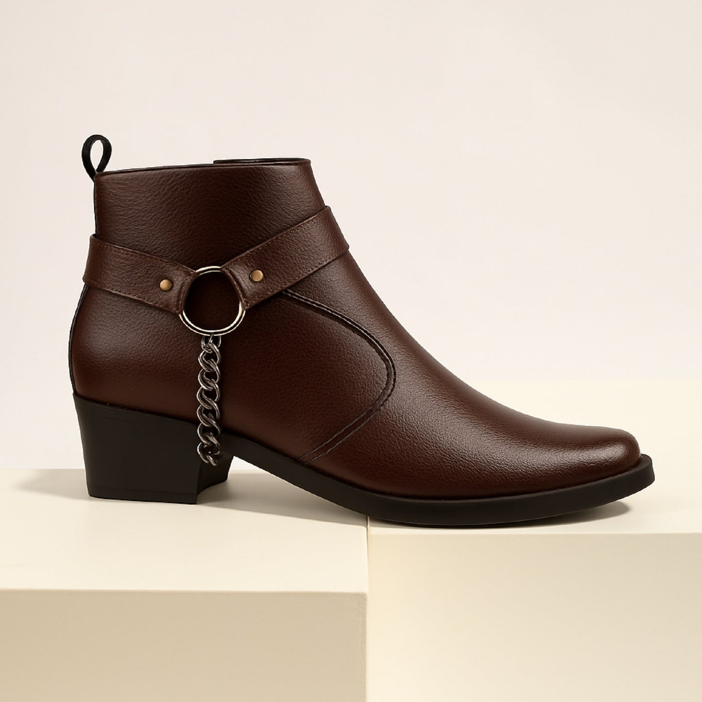 Stylish 2 Inches Heel Height Elevator Boots for Extra Confidence