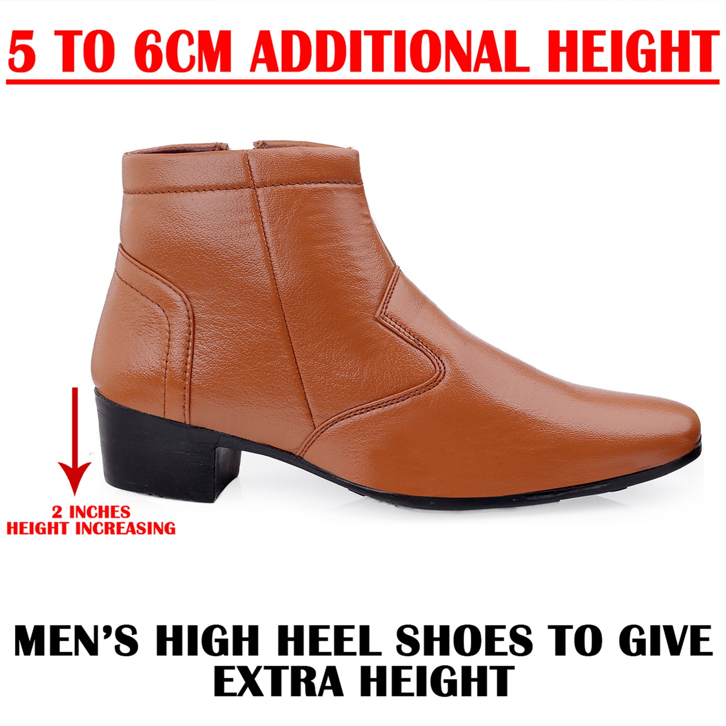 Bxxy Premium Collection Formal Zipper Boots For Men