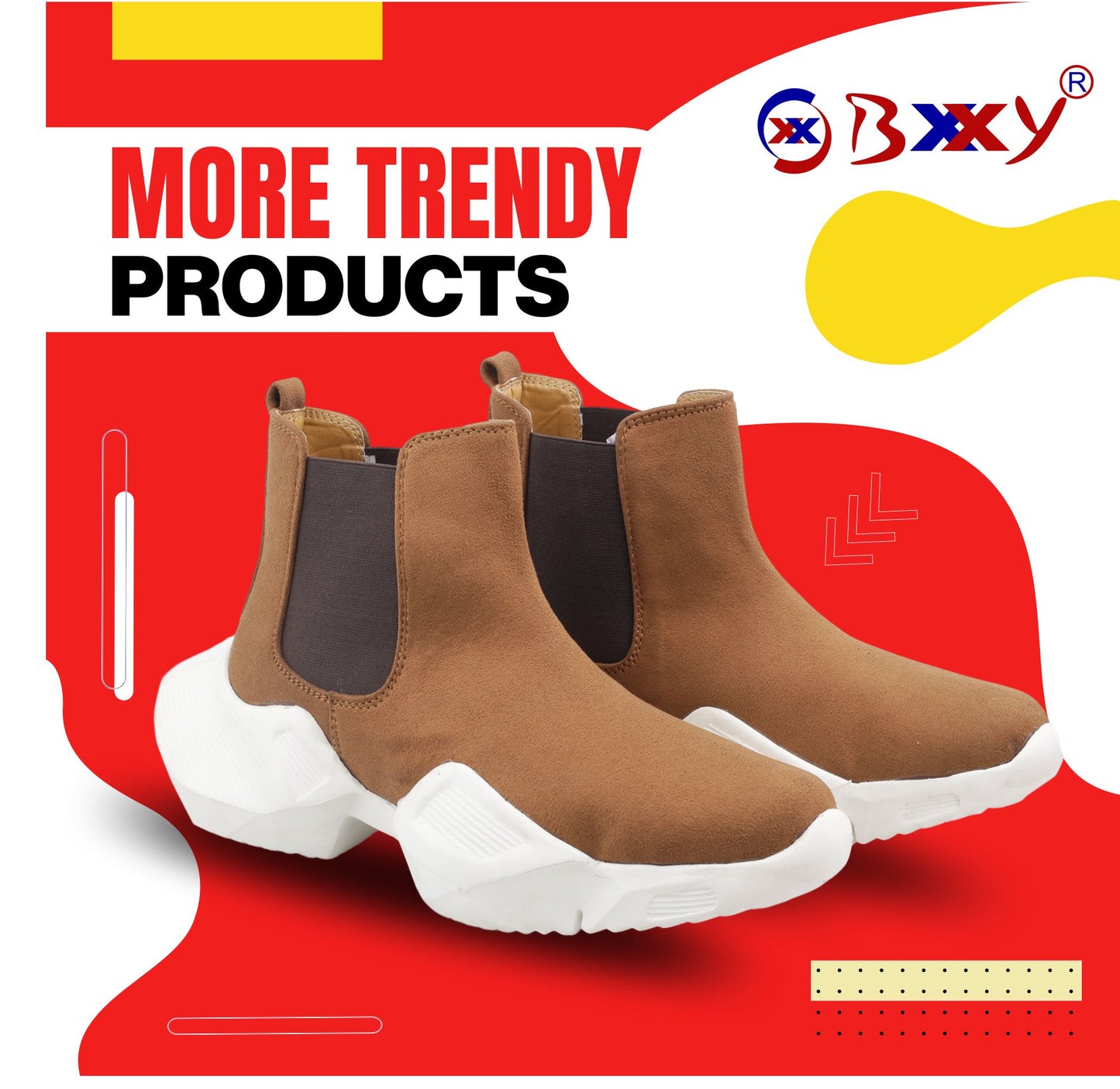 BXXY Suede Material Latest Casual Chelsea Boot For Men
