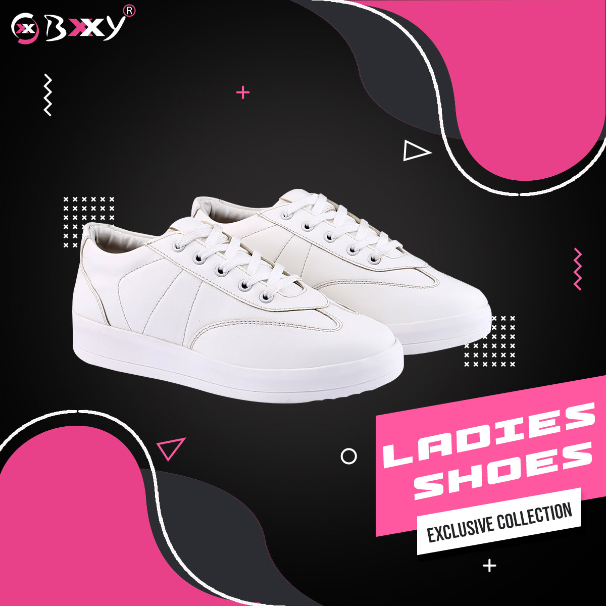 Women's New Stylish Casual Sneaker Lace-up Shoes