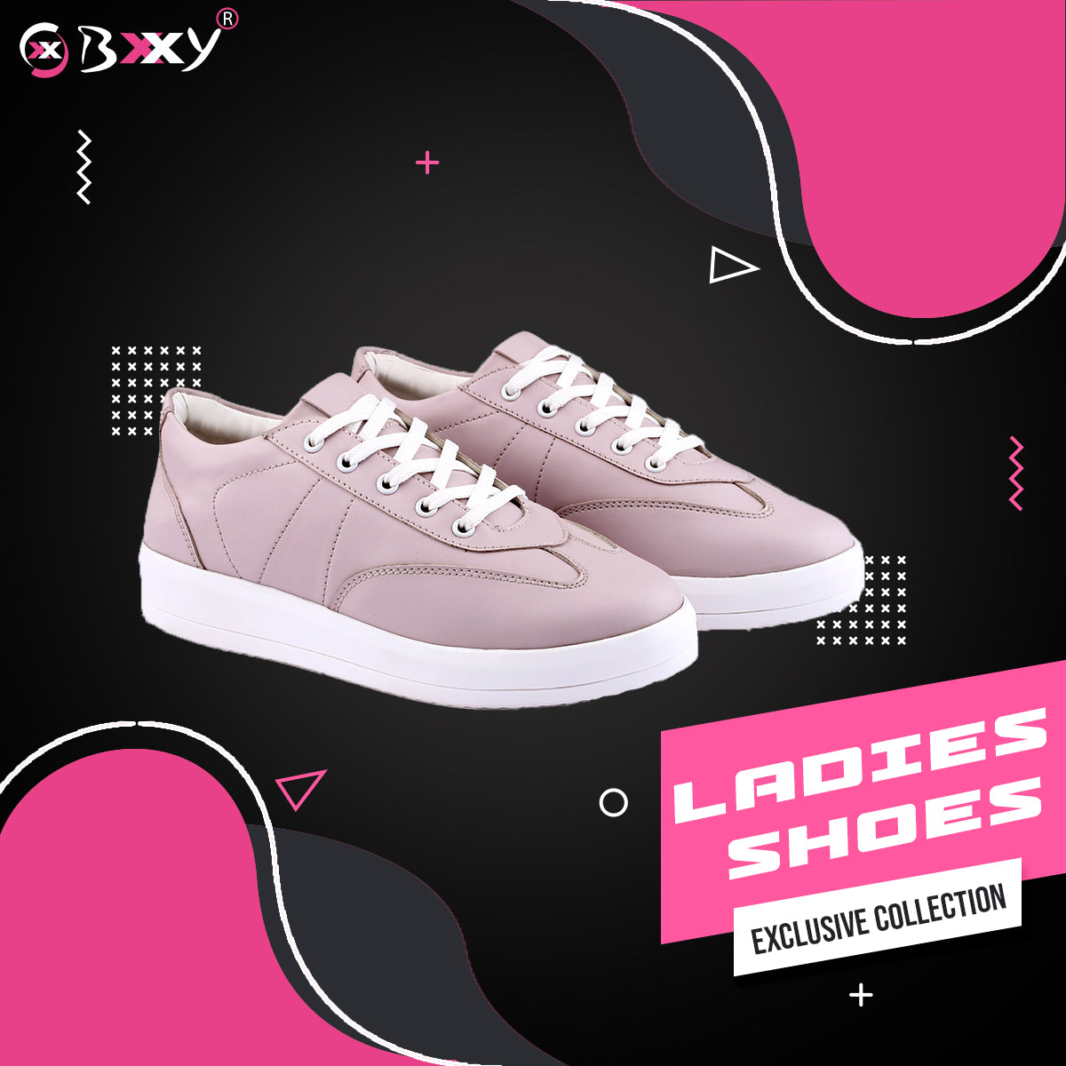 Women's New Stylish Casual Sneaker Lace-up Shoes