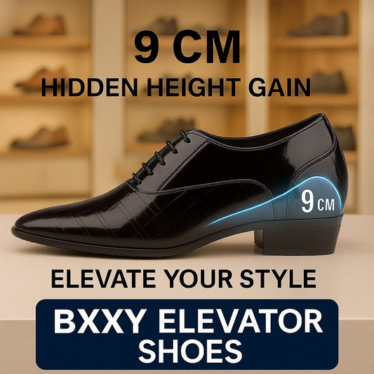3.5 Inch (9CM) Hidden Height Boost, Glossy Formal Style