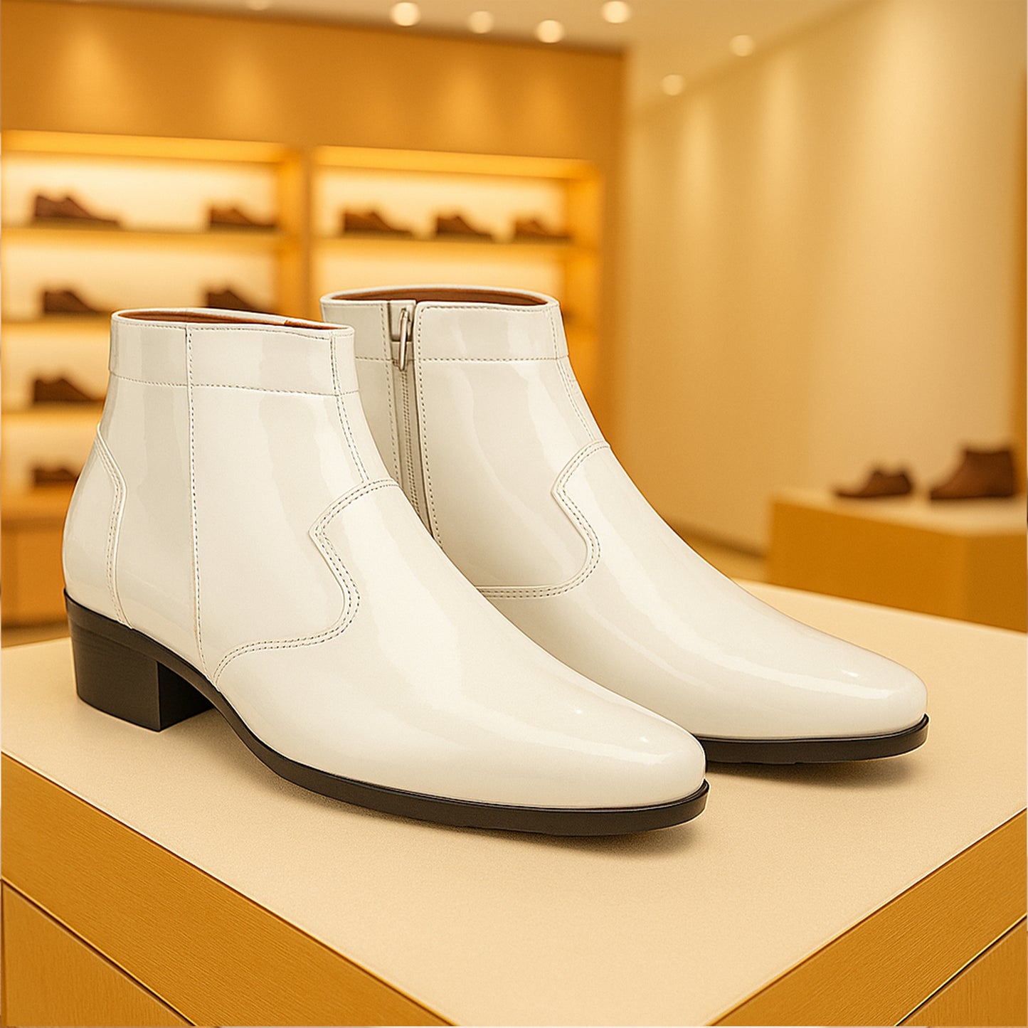 Men's Formal Elevator Boots. Discreetly adding 5-6 cm (2Inches) to height