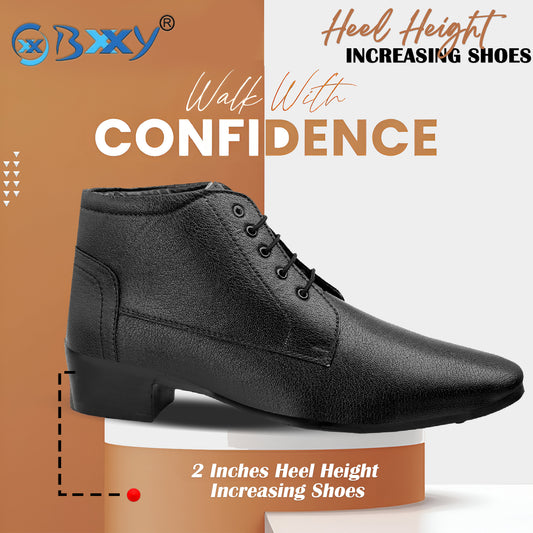 Bxxy Elevator Derby Formal Wear Boots For Men