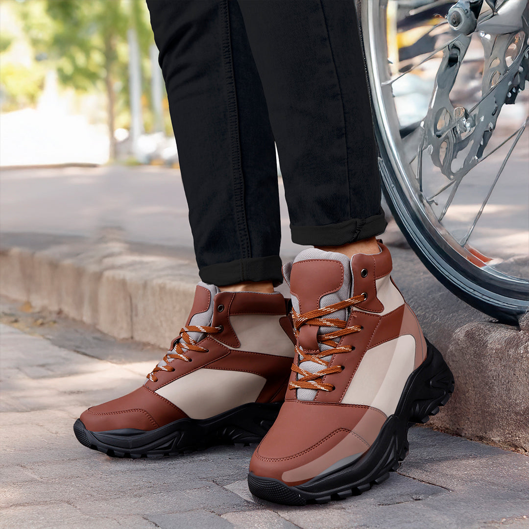 Stylish 3.5 Inches (9CM) Lift Shoes for Men