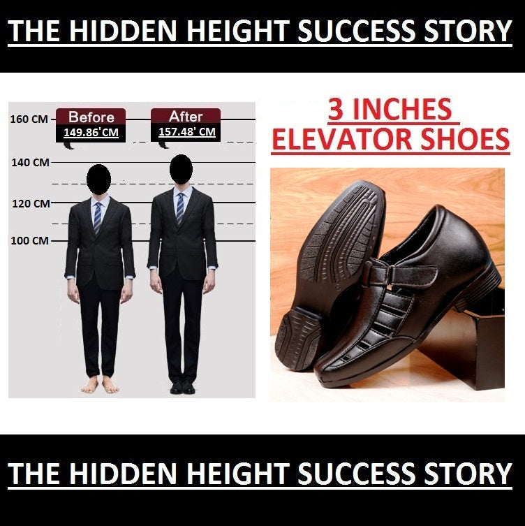 Bxxy's 3 Inch Hidden Height Increasing New Launch Sandals for Men