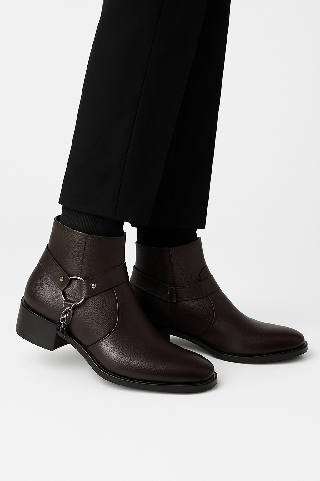 Stylish 2 Inches Heel Height Elevator Boots for Extra Confidence