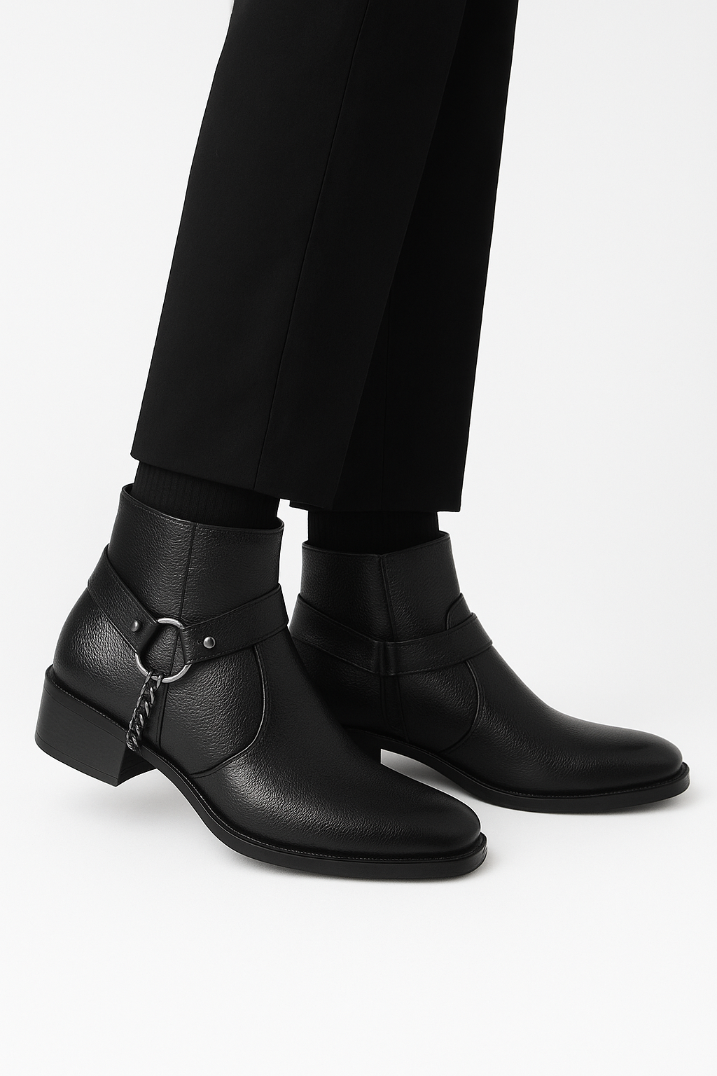 Stylish 2 Inches Heel Height Elevator Boots for Extra Confidence