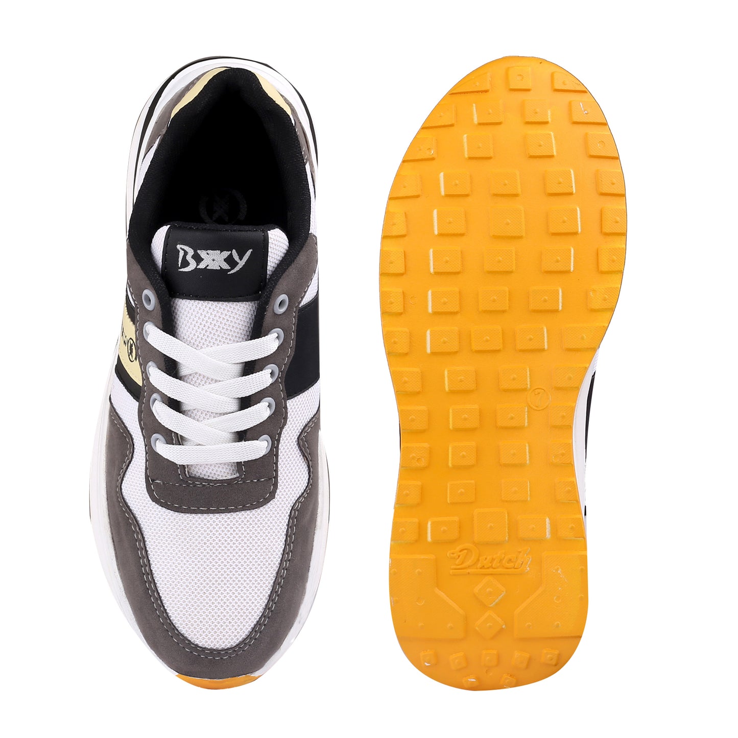 BXXY Men's New Casual Sports and Running Lace-Up Shoes