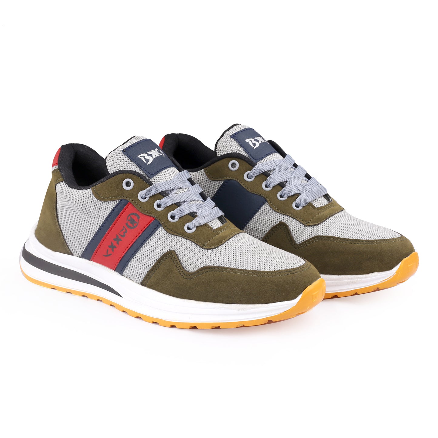 BXXY Men's New Casual Sports and Running Lace-Up Shoes