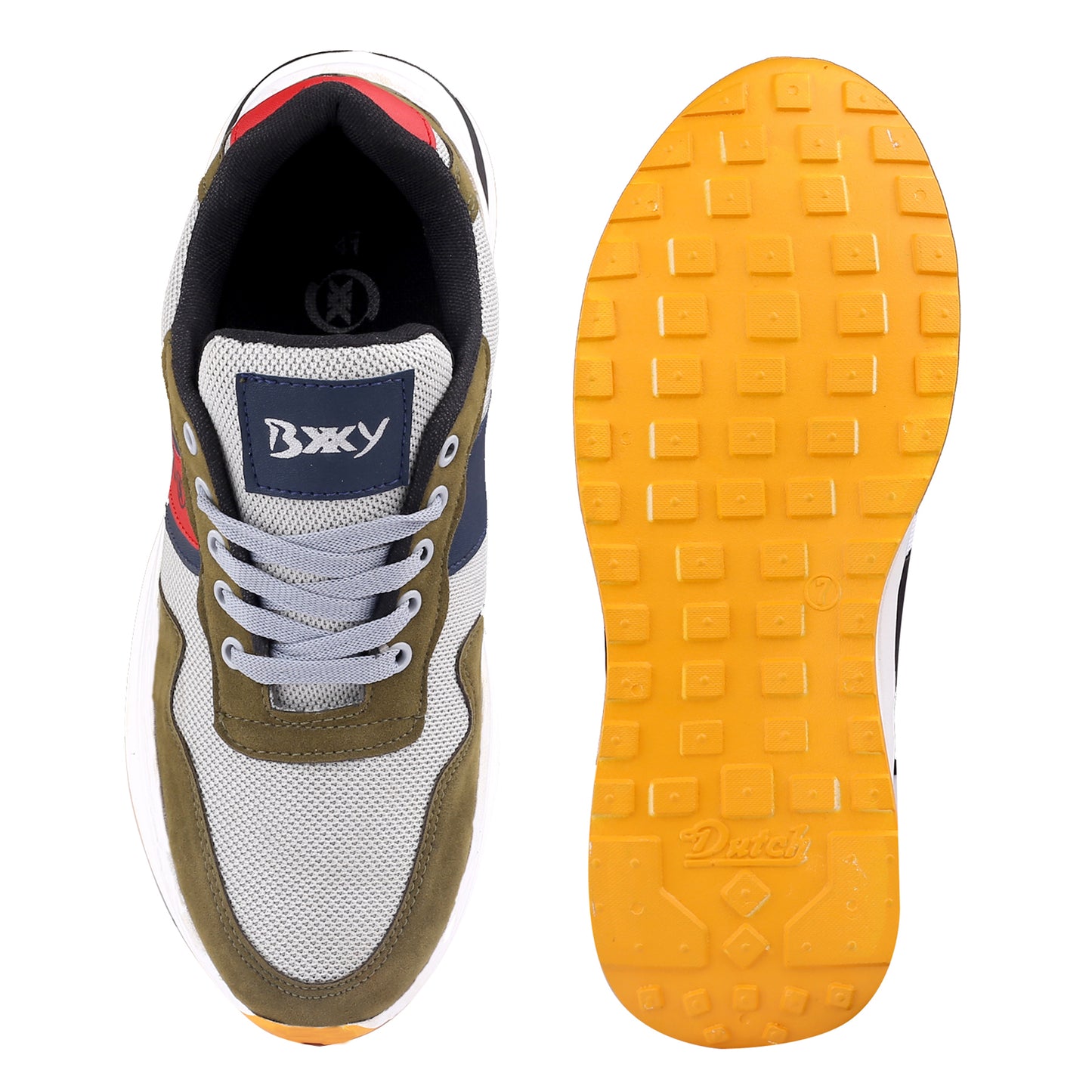 BXXY Men's New Casual Sports and Running Lace-Up Shoes