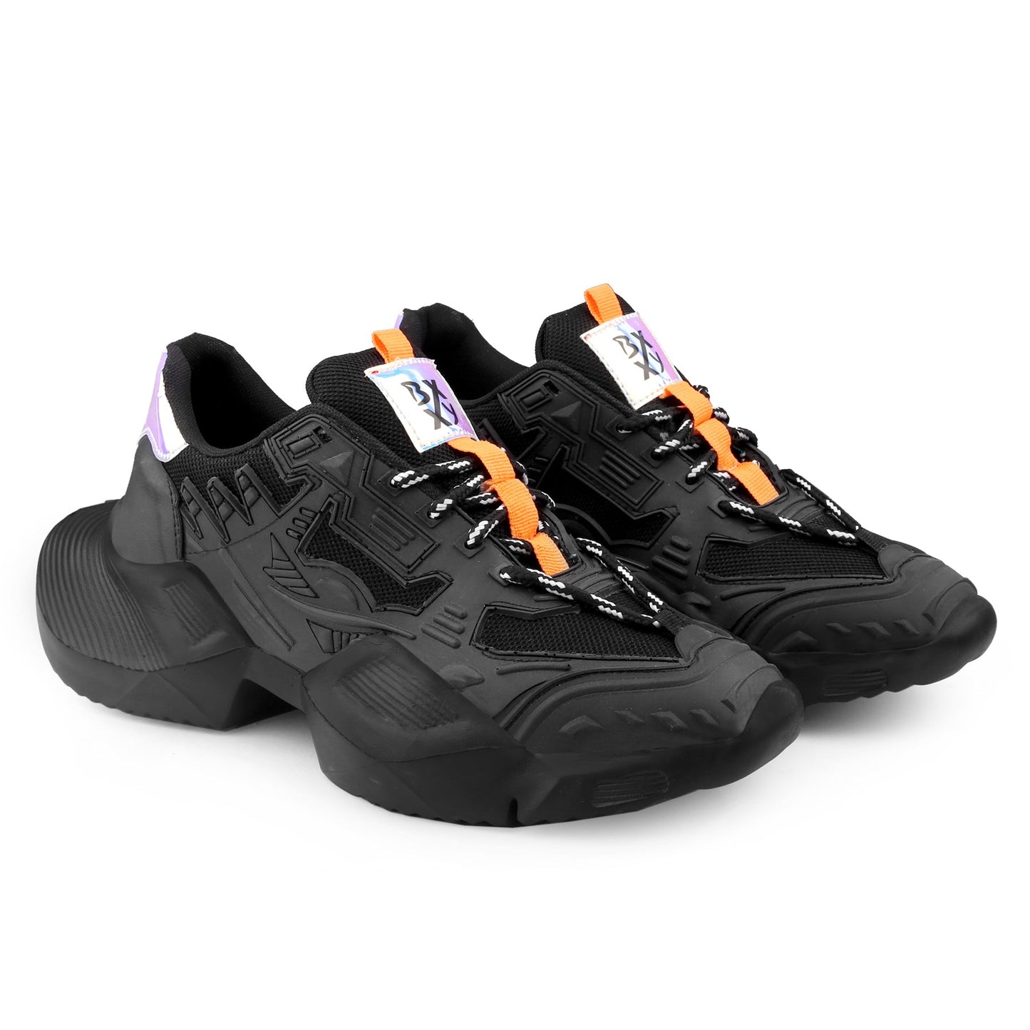 BXXY Mesh Material Casual Sports, Running Lace-Up Eva Shoes for Men