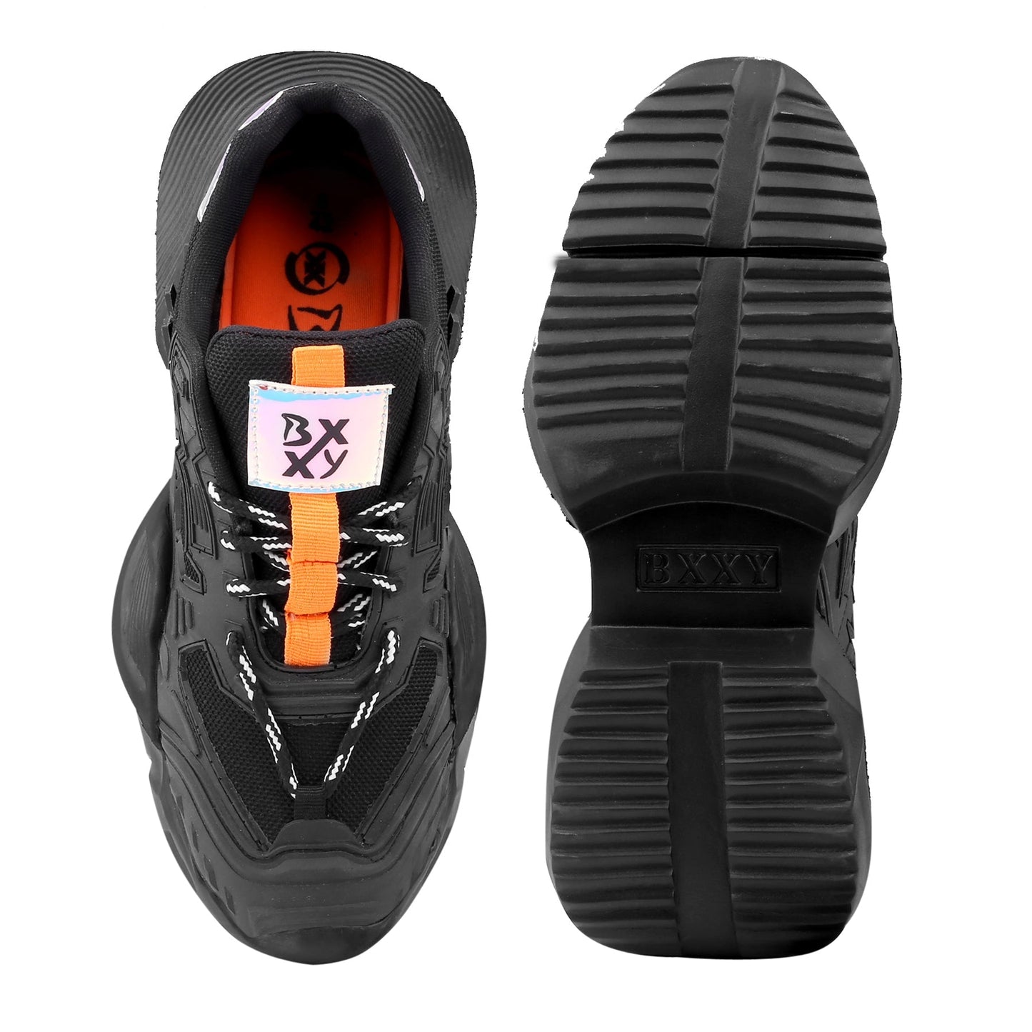 BXXY Mesh Material Casual Sports, Running Lace-Up Eva Shoes for Men
