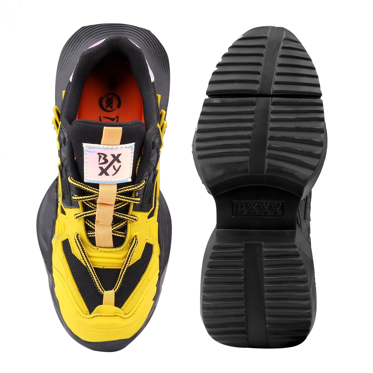 BXXY Mesh Material Casual Sports, Running Lace-Up Eva Shoes for Men