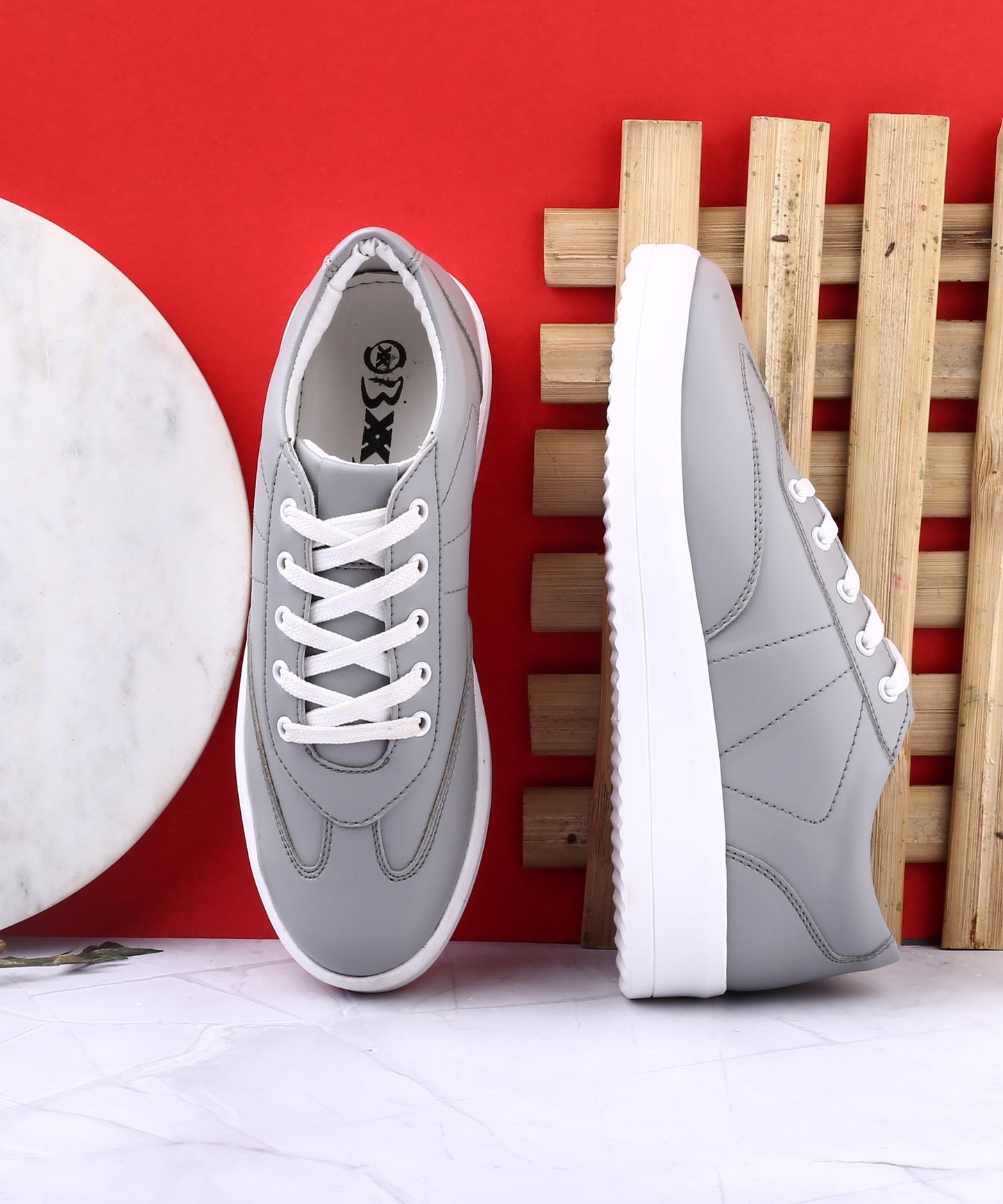 Women's Ultra Comfortable and Premium Vegan casual Lace-up Sneakers Shoes