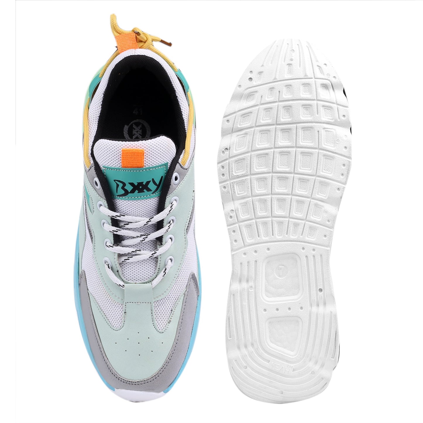 BXXY Men's latest Causal Sneakers And Sports Lace-Up Stylish Shoe with Eva Sole