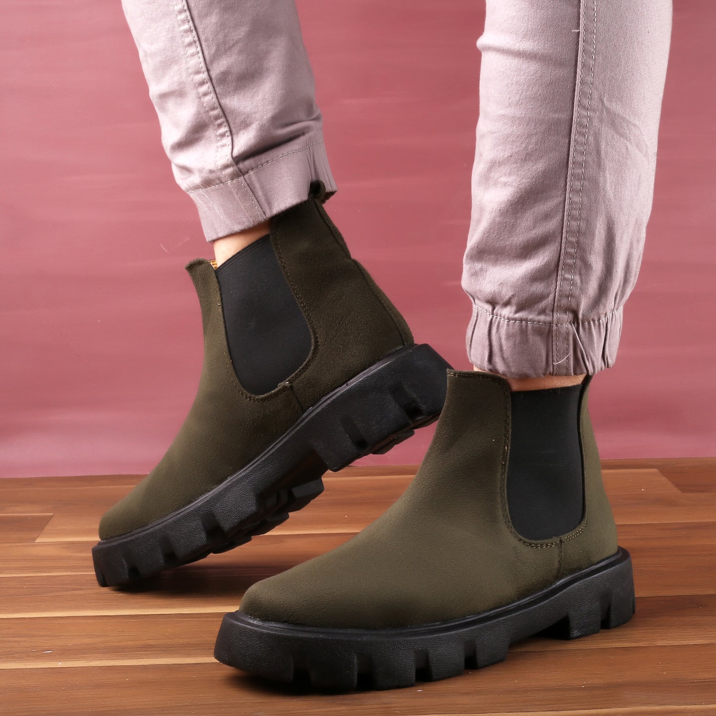 Bxxy's Designer Suede Boots For Men