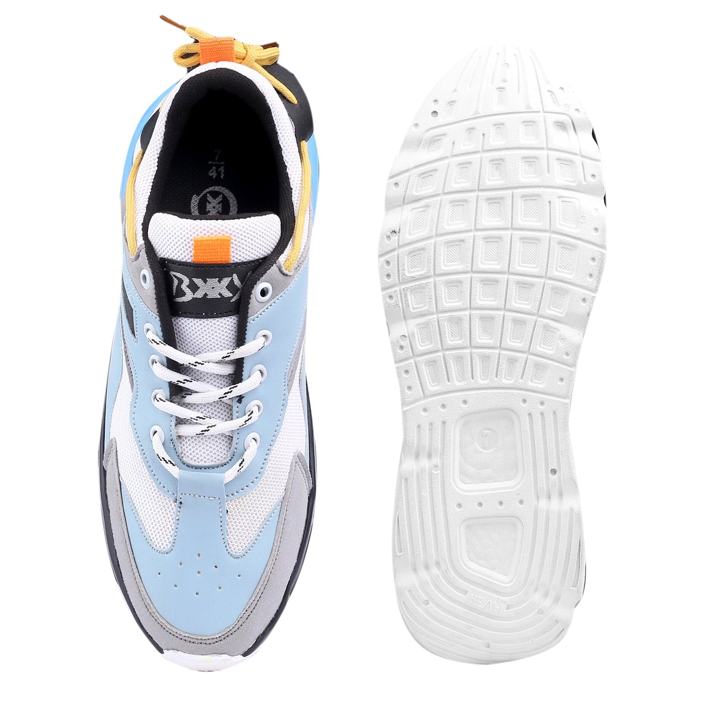 BXXY Men's latest Causal Sneakers And Sports Lace-Up Stylish Shoe with Eva Sole