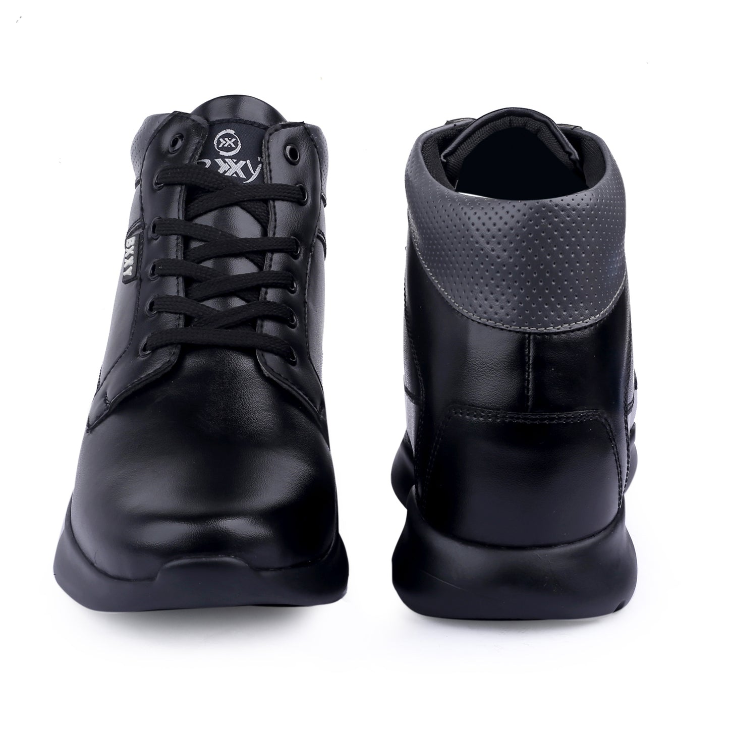 Bxxy's Men 3 Inch Hidden Height Increasing/Elevator Casual Lace-up Outdoor Sneaker Boot