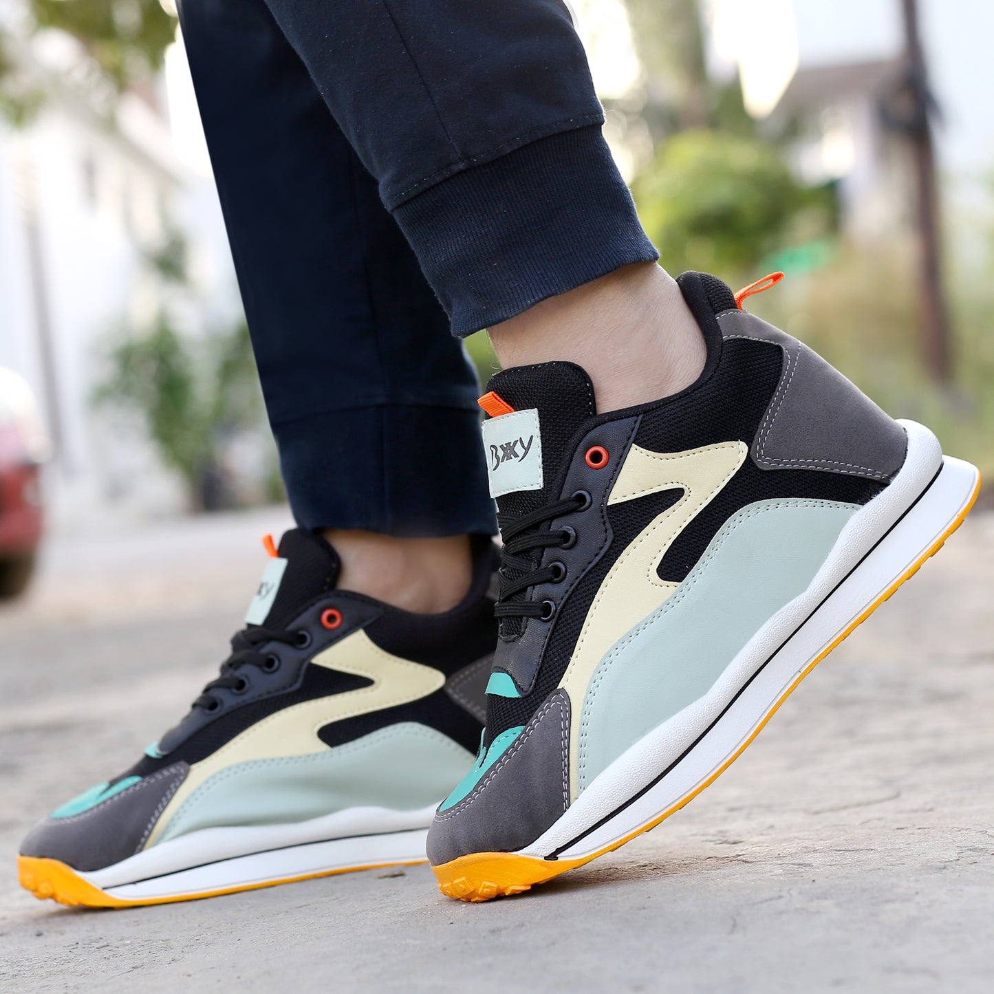 Casual Sports Lace-Up Shoes  - 3-Inch (7.62CM)