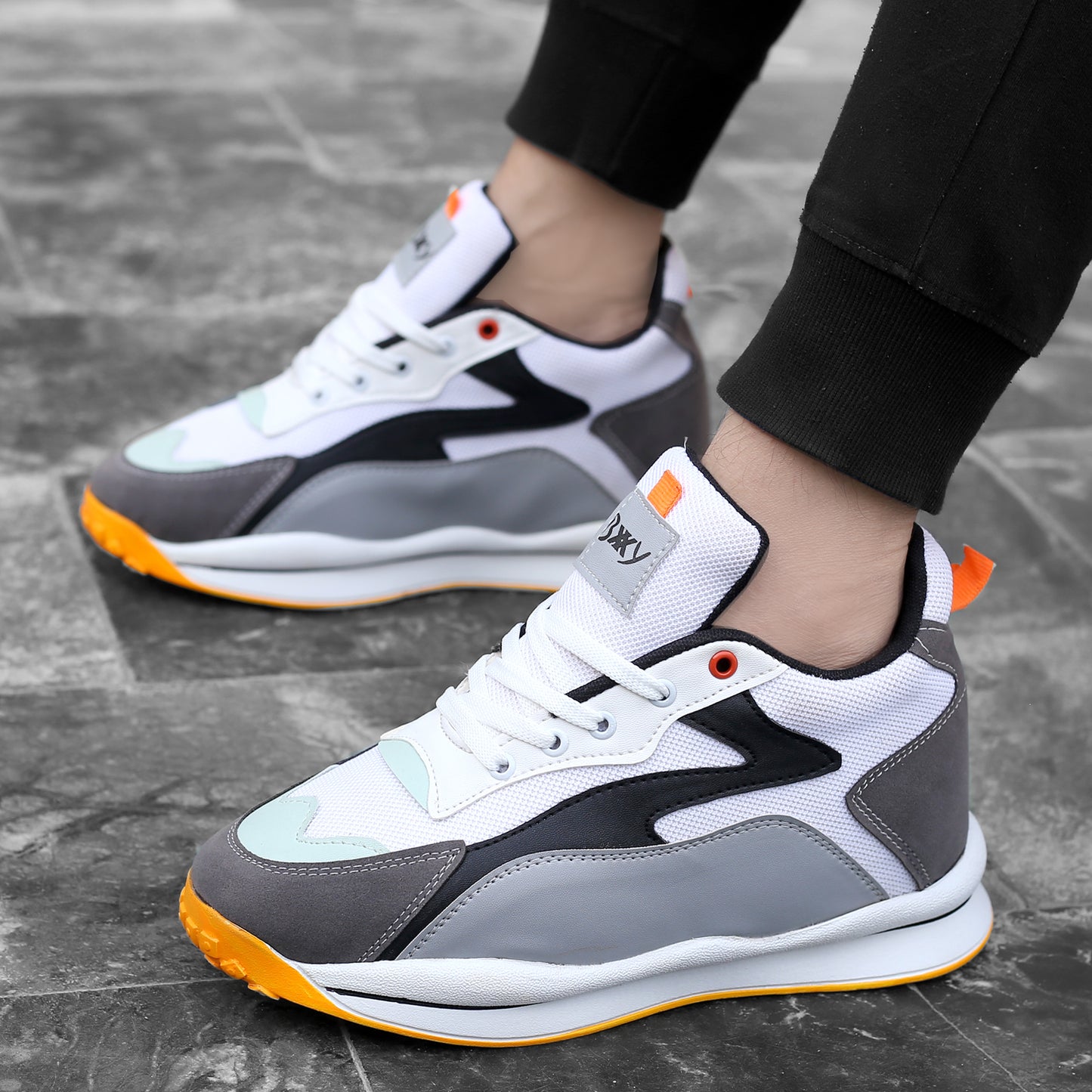 Casual Sports Lace-Up Shoes  - 3-Inch (7.62CM)