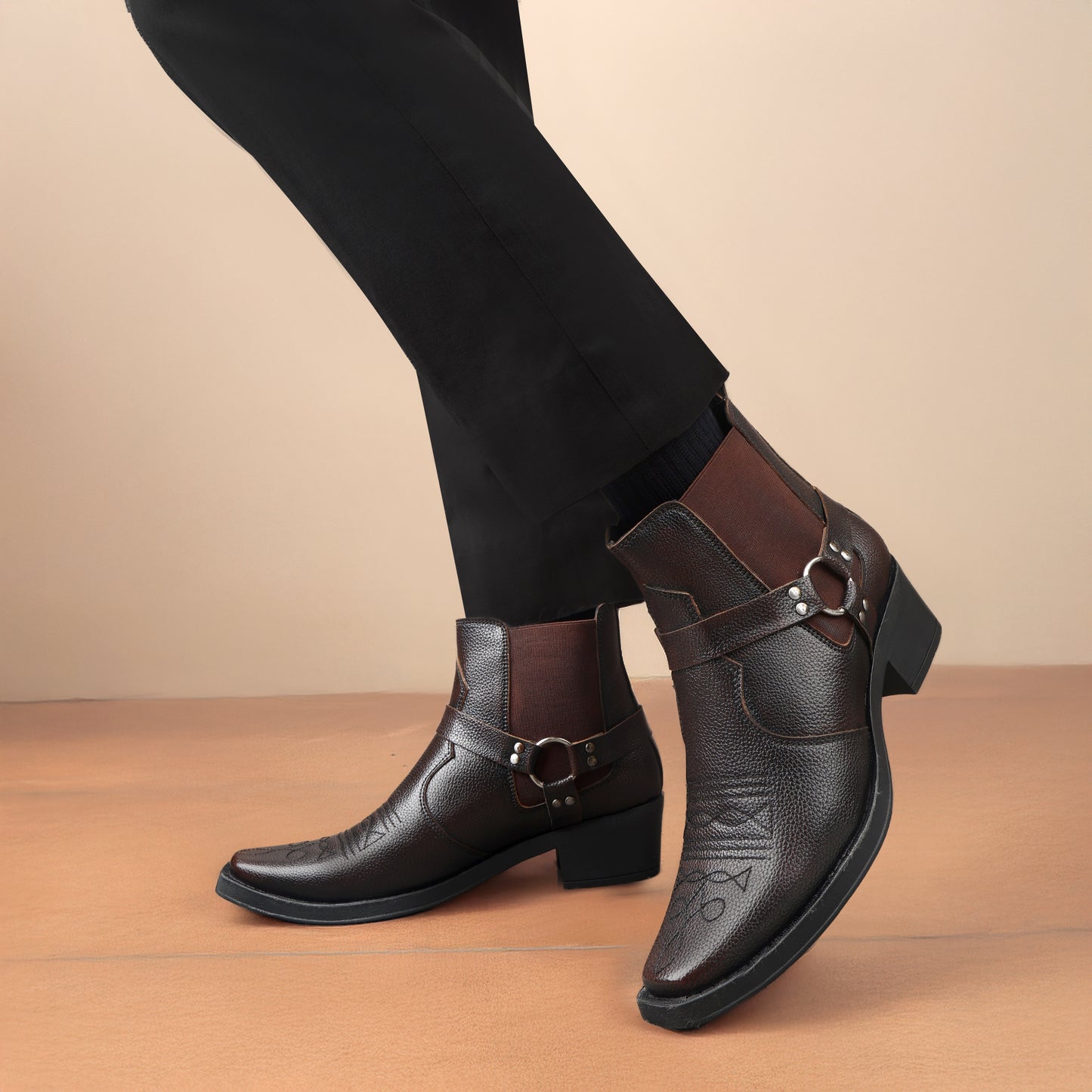 Bxxy Men’s 2 Inch Height Increasing Boots