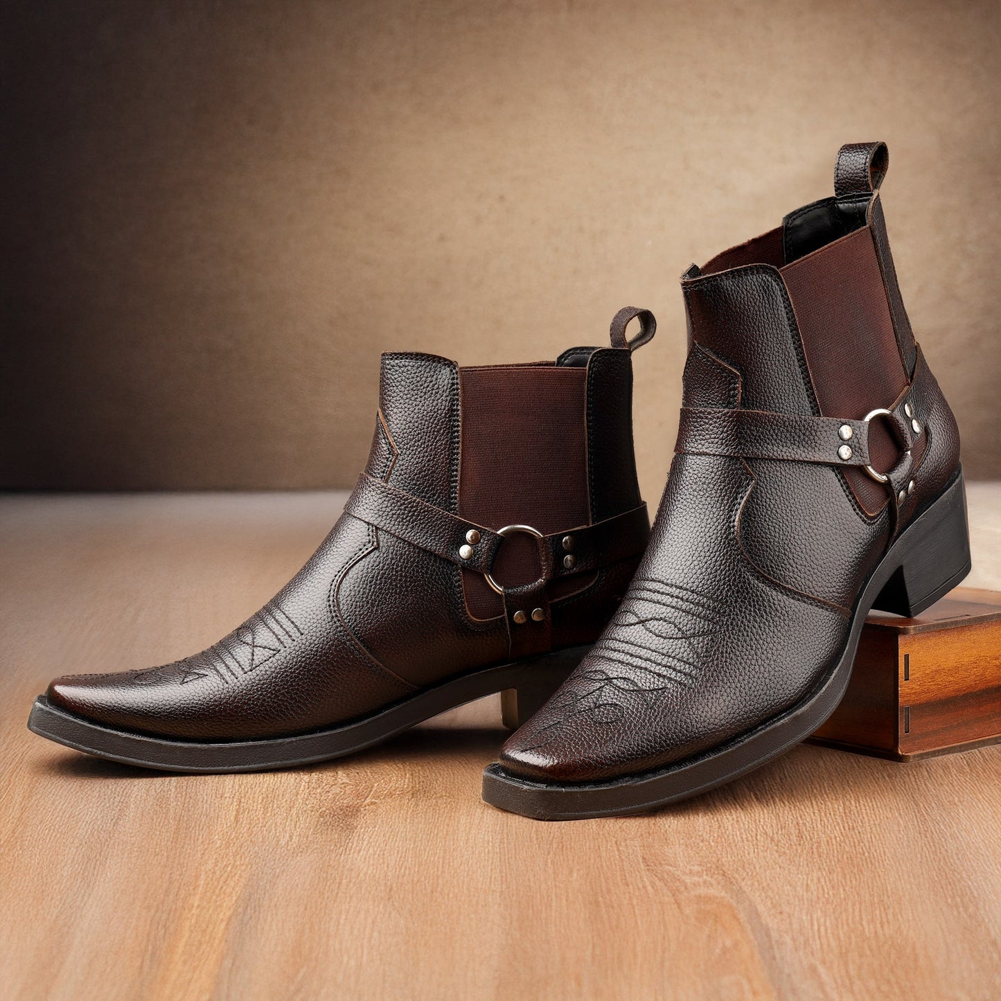Bxxy Men’s 2 Inch Height Increasing Boots