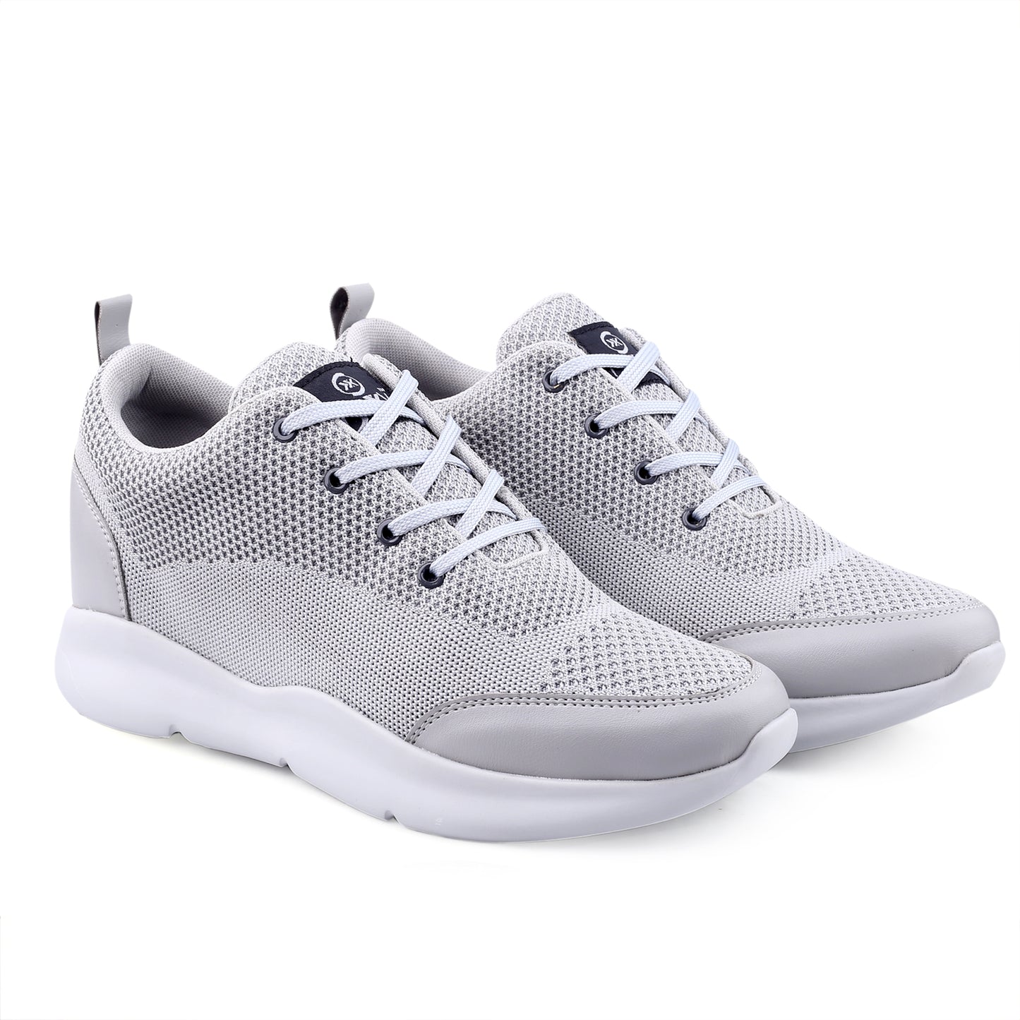 BXXY Men's 3 Inch Hidden Height Increasing Stylish Casual Sports Lace-Up Shoes with Eva Sole.