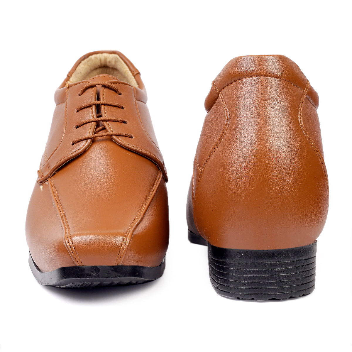 Men's Vegan Leather Lace-up Wedding Wear Shoes