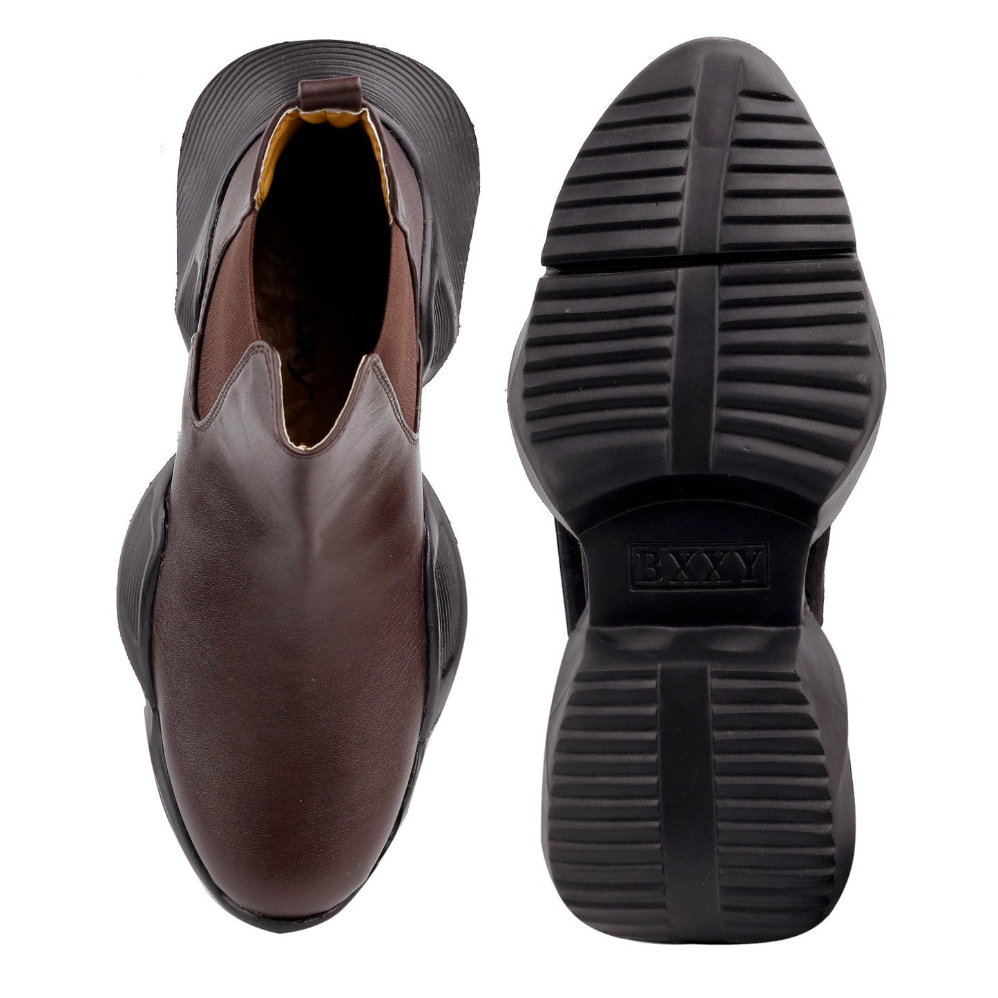 BXXY Faux Leather Material Latest Casual Chelsea Boot For Men