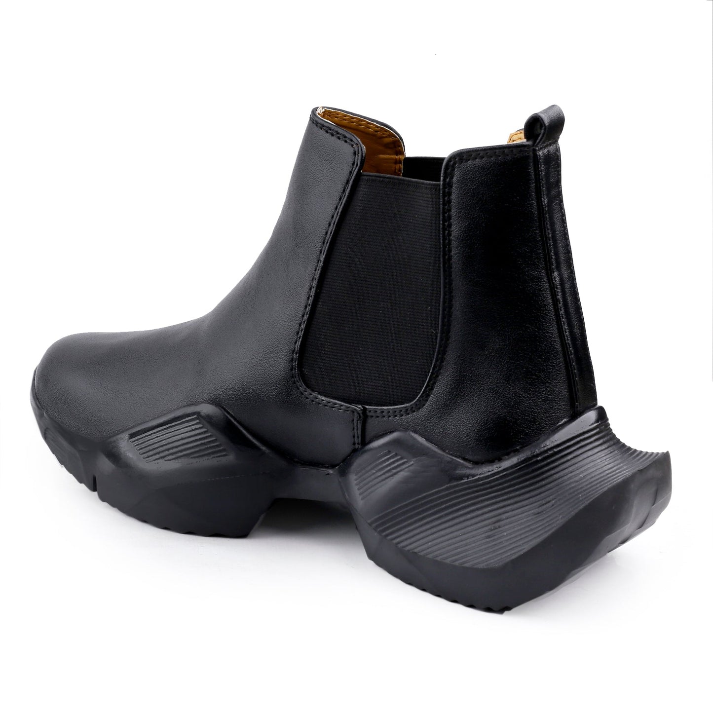 BXXY Faux Leather Material Latest Casual Chelsea Boot For Men