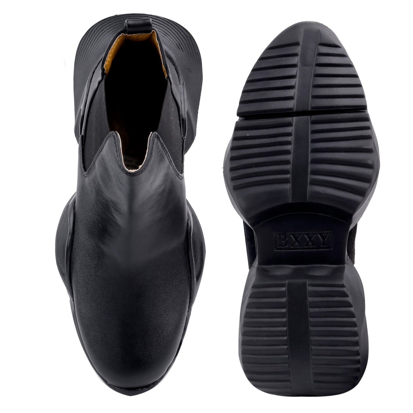 BXXY Faux Leather Material Latest Casual Chelsea Boot For Men