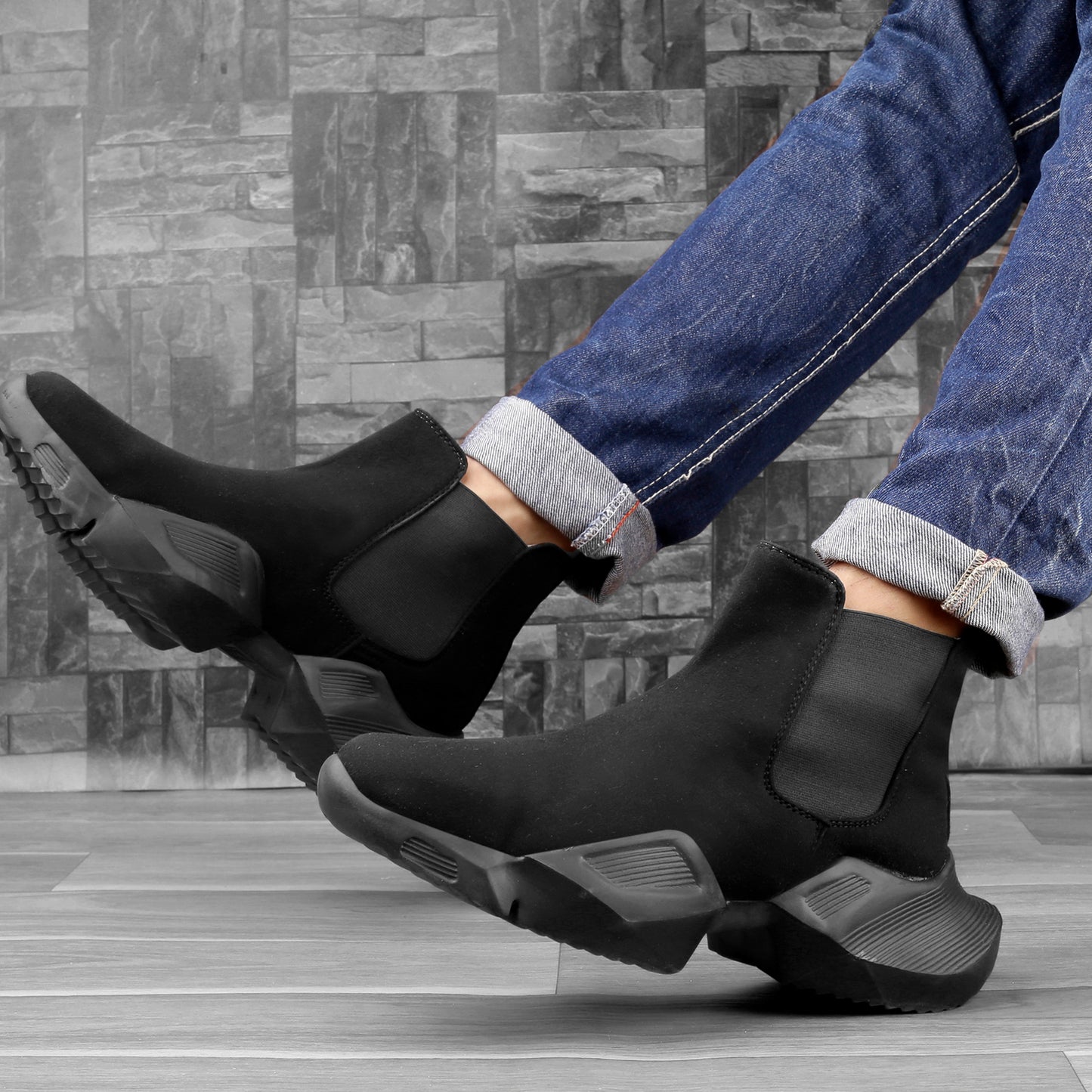 BXXY Suede Material Latest Casual Chelsea Boot For Men