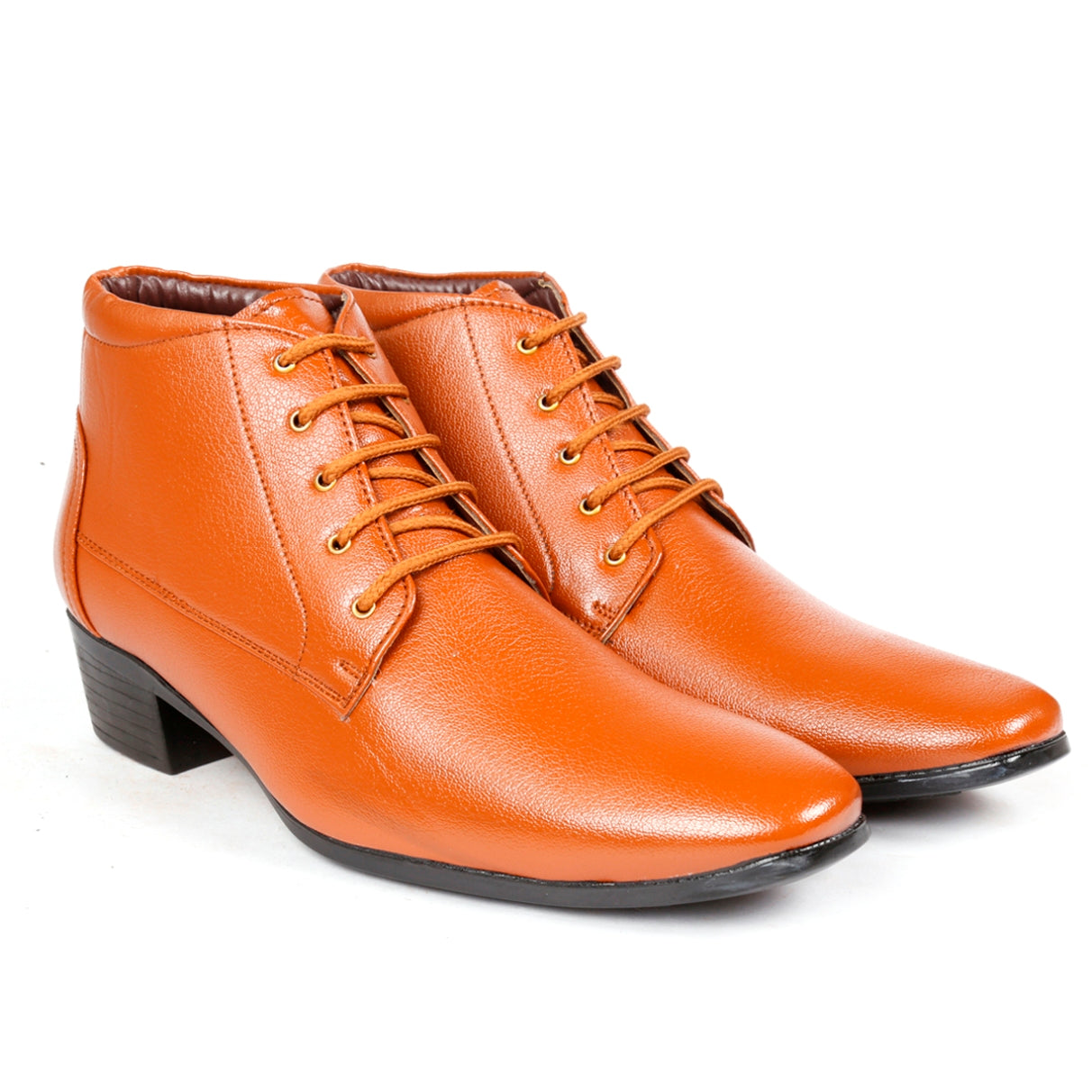 Bxxy Height Increasing Formal Lace-up Boots