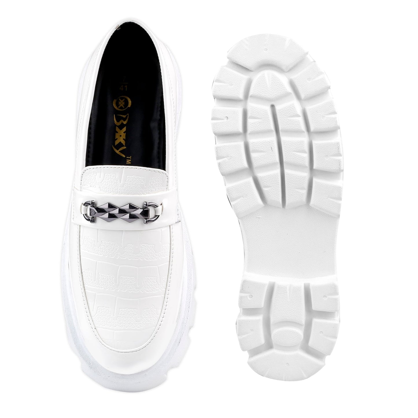 Bxxy's Faux Leather Slip-on Loafers