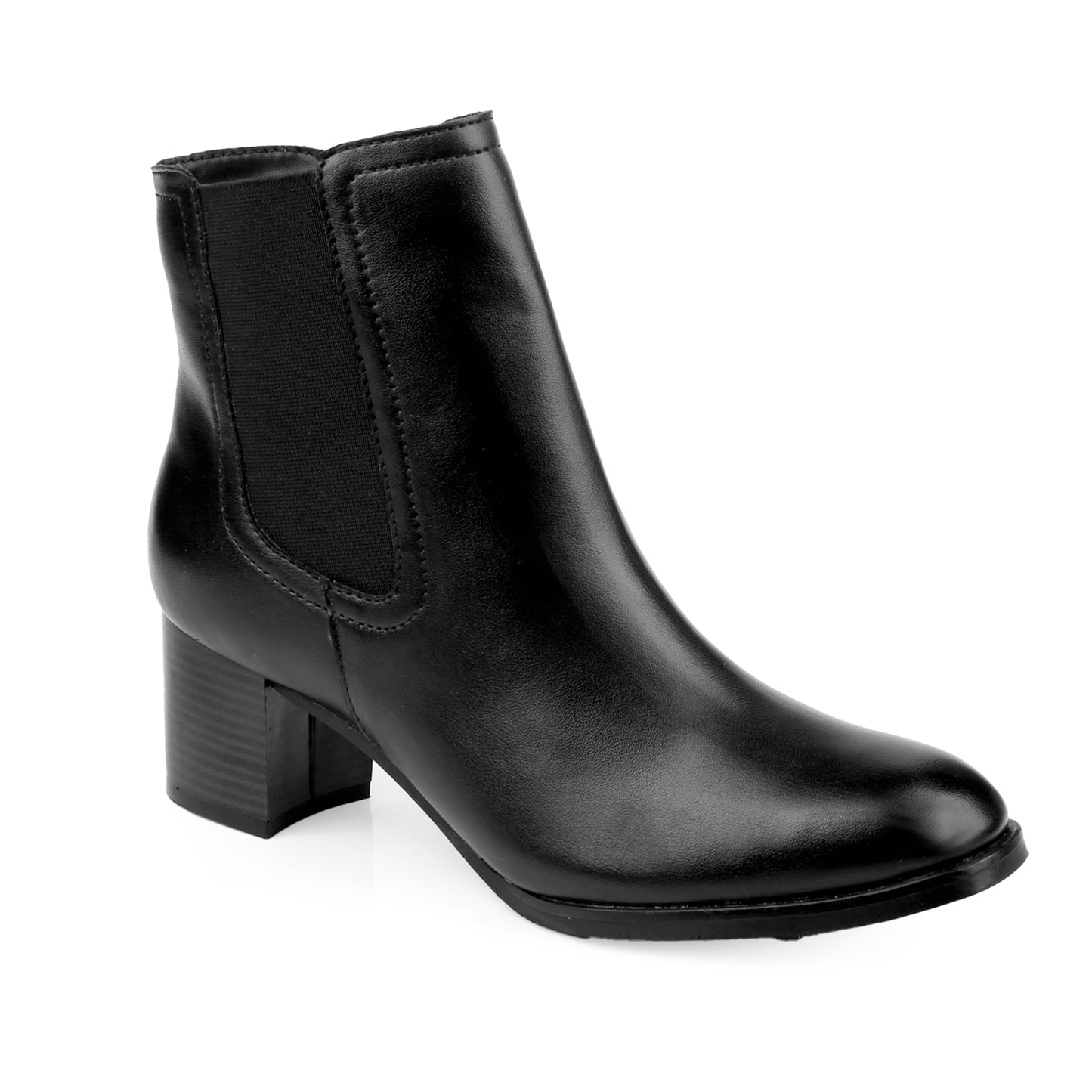 Women Zipper Boots with Heels