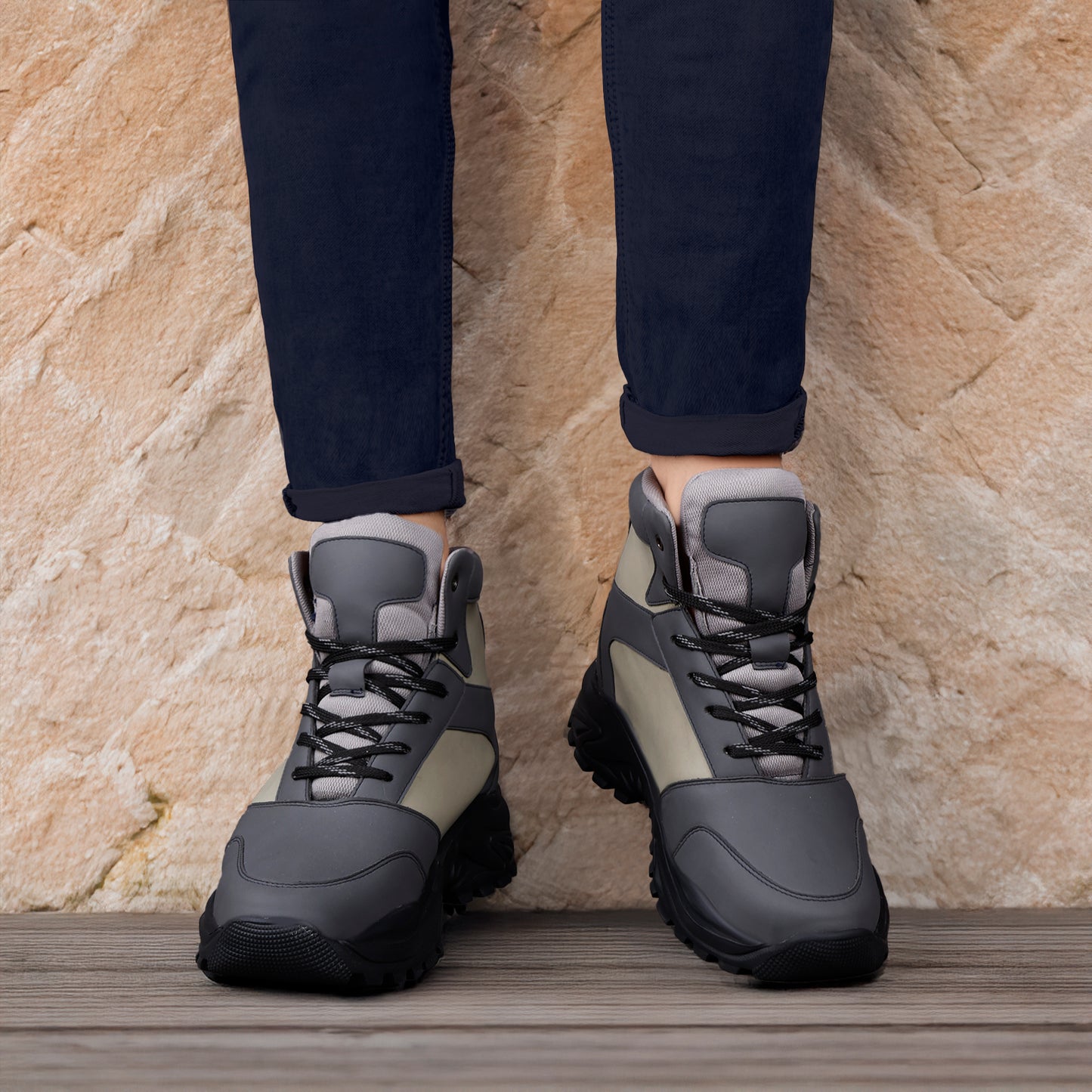 Stylish 3.5 Inches (9CM) Lift Shoes for Men