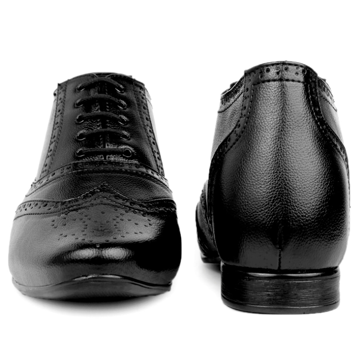 BXXY 3 Inch Height Increasing Formal Lace-up Brogue Oxford Shoes For Men