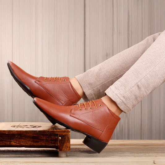 Bxxy Elevator Derby Formal Wear Boots For Men