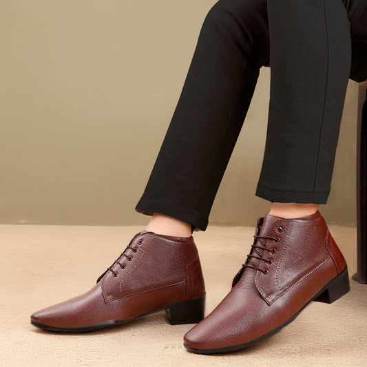 Bxxy Elevator Derby Formal Wear Boots For Men