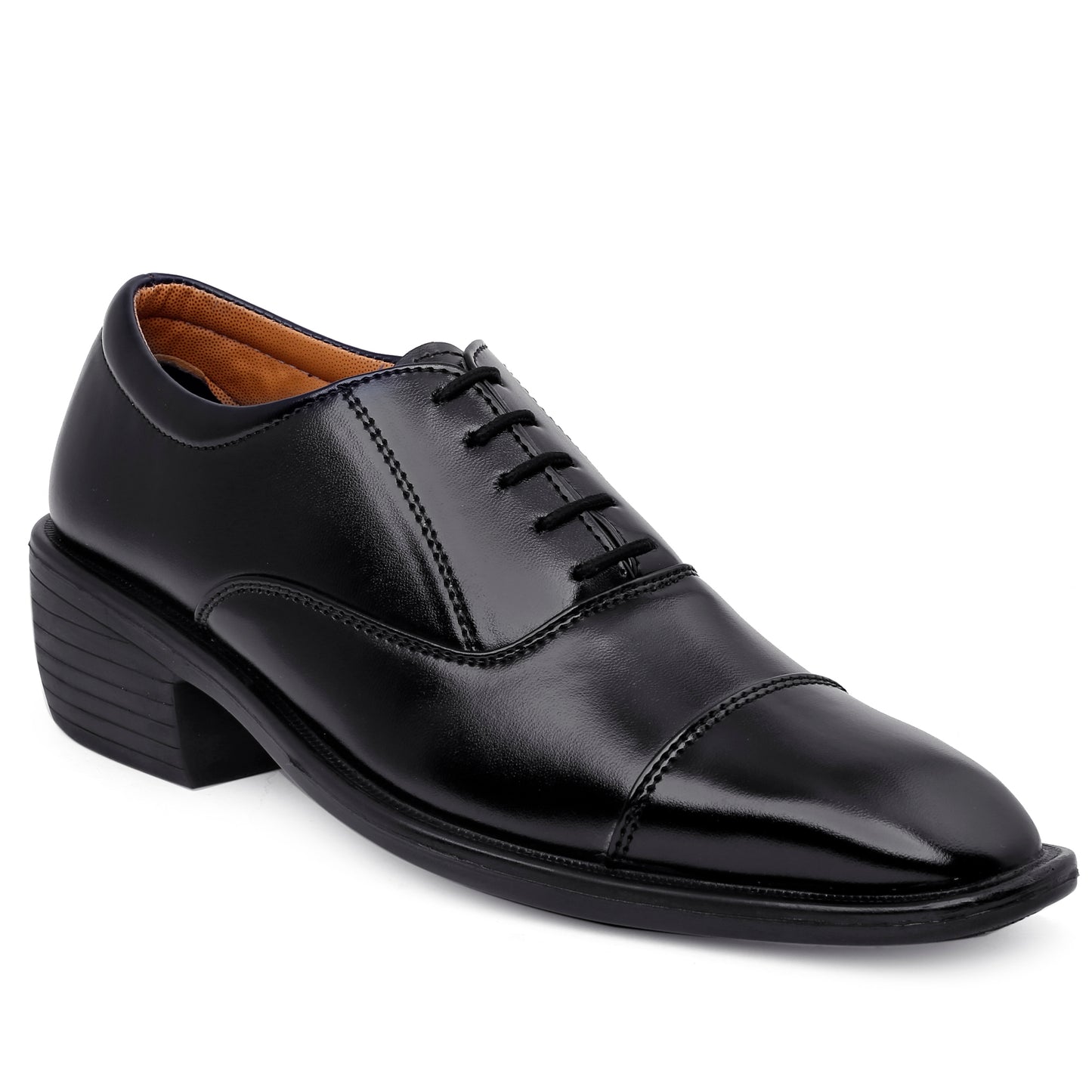 BXXY Men's Height Increasing Formal Office Wear Lace-Up Shoe