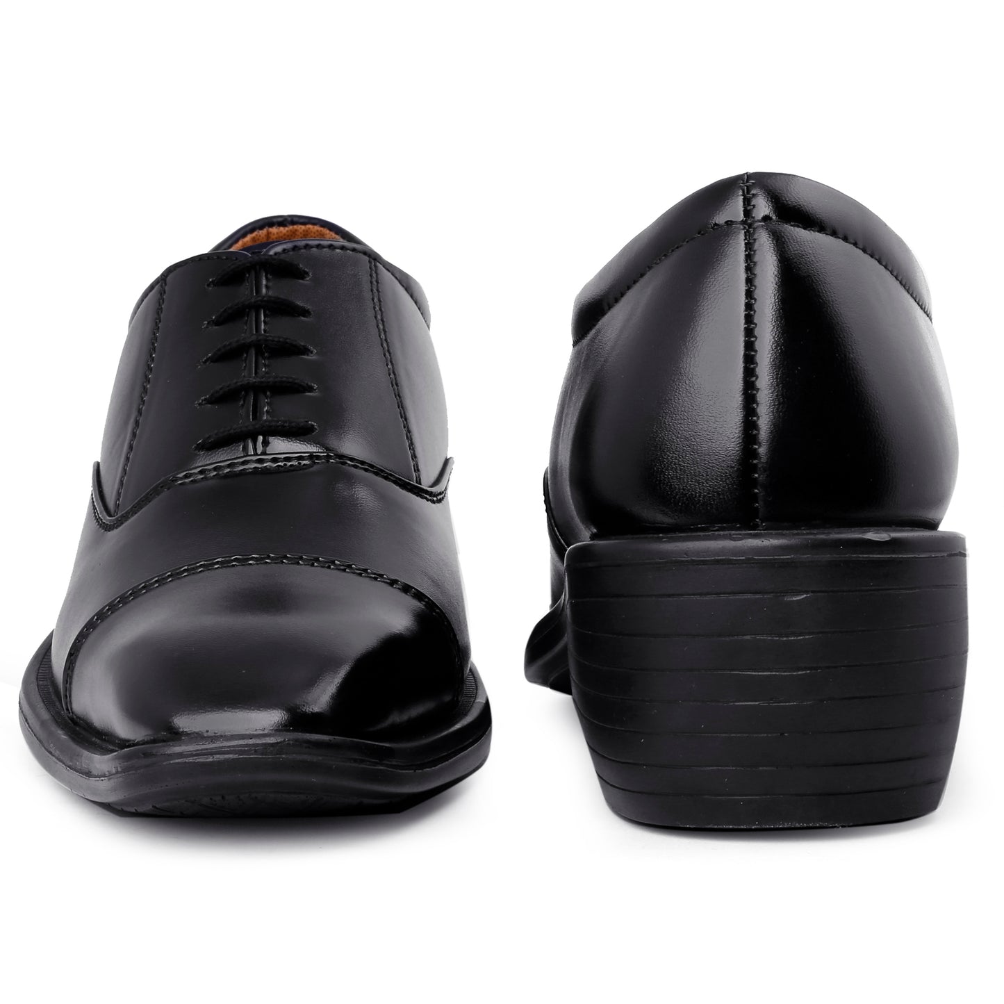 BXXY Men's Height Increasing Formal Office Wear Lace-Up Shoe
