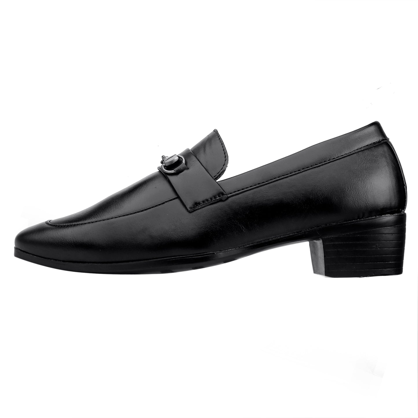 BXXY Men's Height Increasing Casual, Loafer And Moccasins, Buckle Shoes