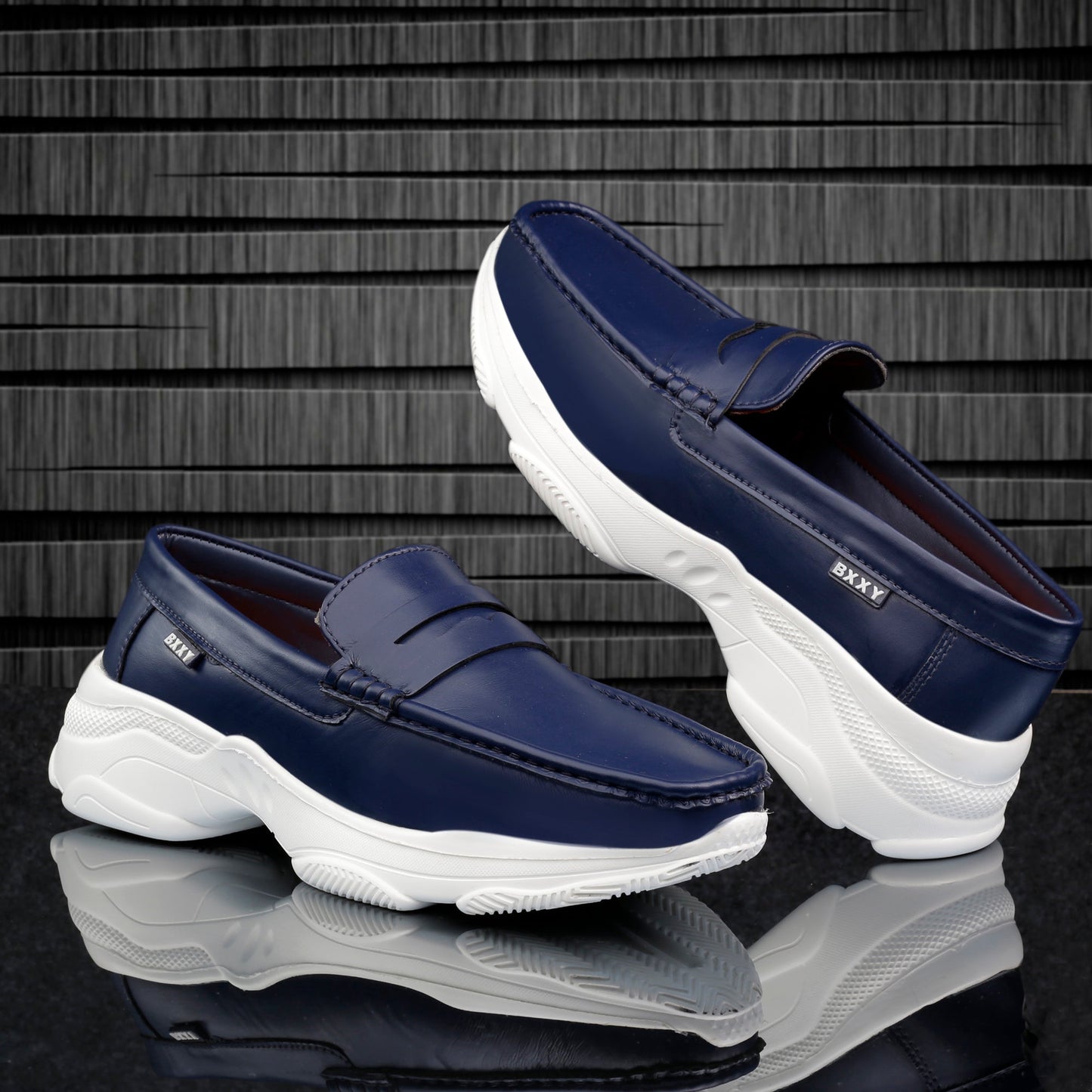 Men's Faux Leather Stylish Loafers