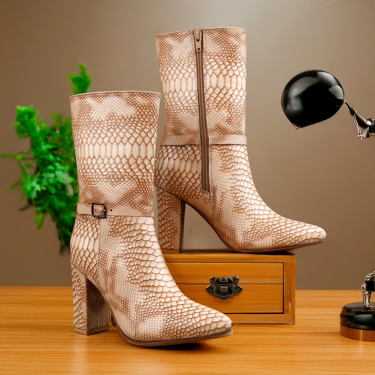 Women's Classic Ankle Length Boots – Stylish, Comfortable, and Versatile