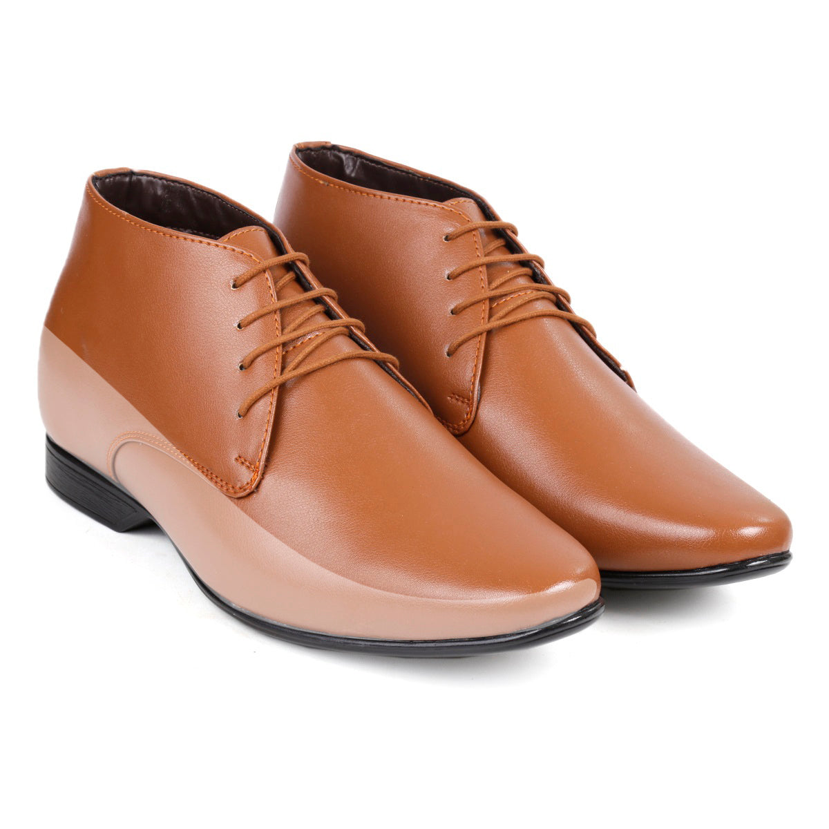 BXXY Hidden Height Increasing Lace-Up Derby Shoes 3.5 Inch