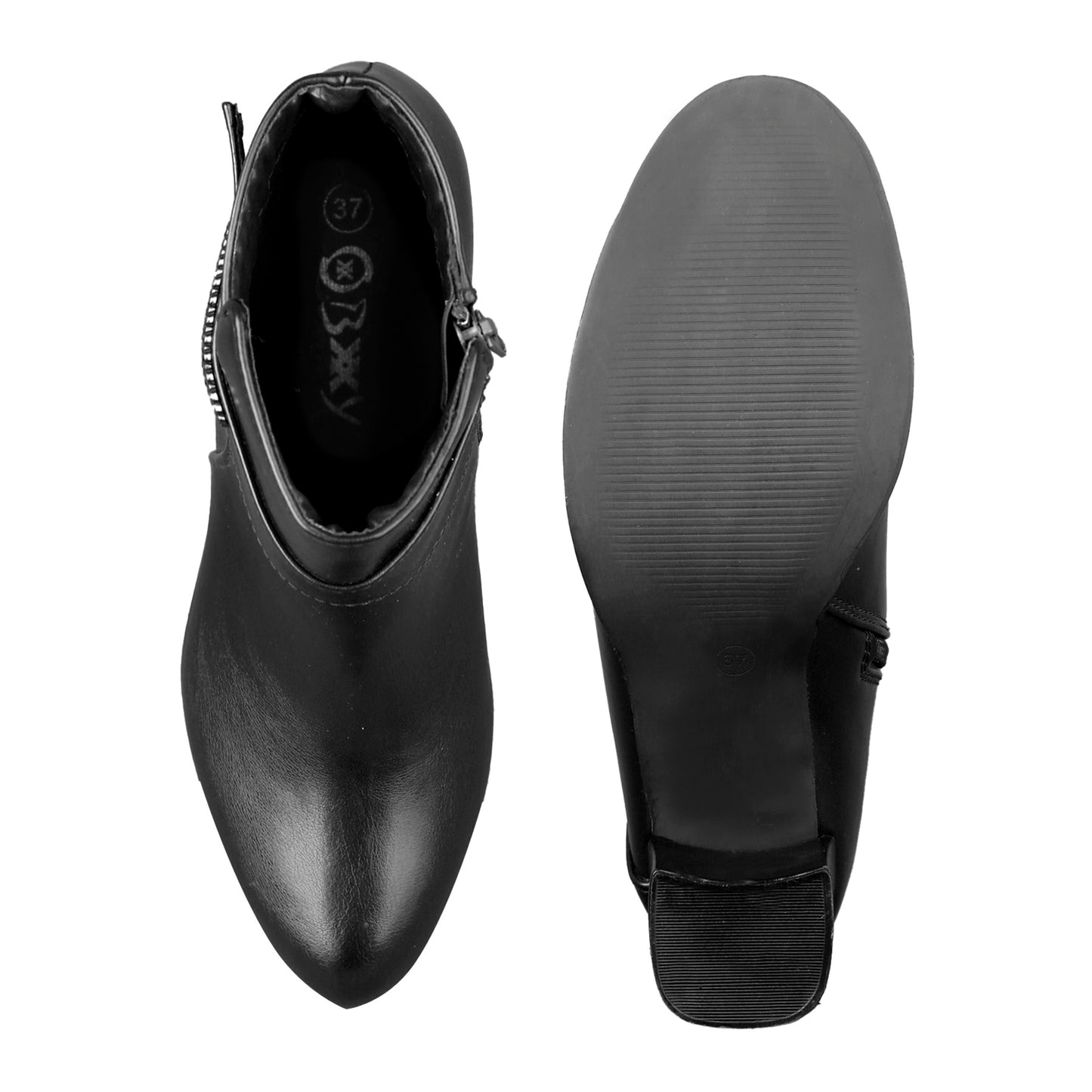 Women Heel Buckle Boots